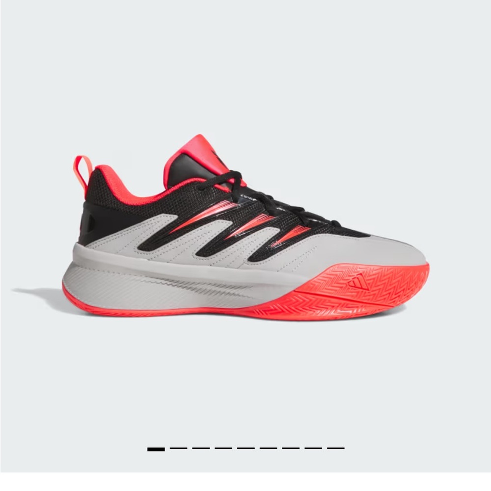 adidas Athletic Shoes - Black, Gray, Red